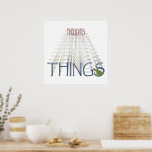 Gedachten worden dingen poster (Keuken)