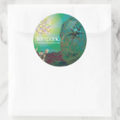 gedachtenfuck ronde sticker (Tas)