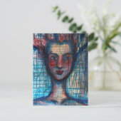 Gedachtengodin Briefkaart (Staand voorkant)