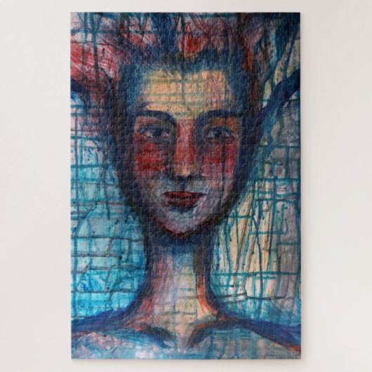 Gedachtengodin Legpuzzel (Verticaal)