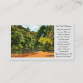 Gedachtenisgebed Zegening Kaart Ozarks Visitekaartje (Voorkant)