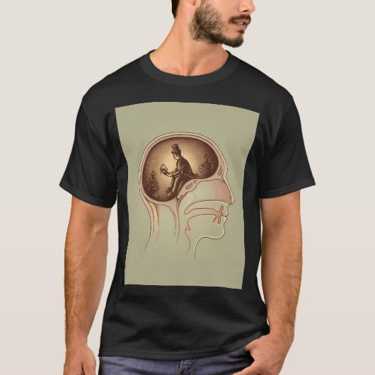 Gedachtenlezer T-shirt (Voorkant)