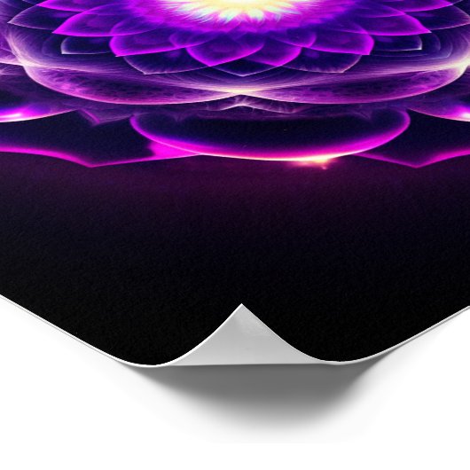 Gedachtewisseling : de Sahasrara / de kroon in Cha Poster (Hoek)