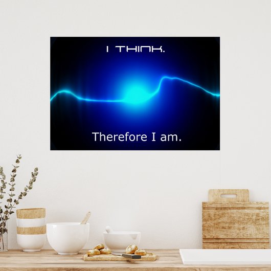 Gedachtewisseling Poster (Keuken)