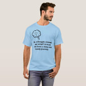 Gedachtewisseling T-shirt (Voorkant volledig)