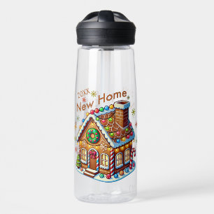 Gedateerd Nieuw Home Gingerbread House Waterfles