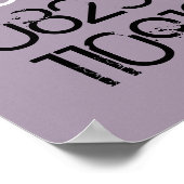 Gedateerde wandkunst - Verstoorde stijl - 2 kinder Poster (Hoek)