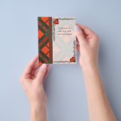 Geddes clan Plaid Schotse kilt tartan Flyer (Hand)