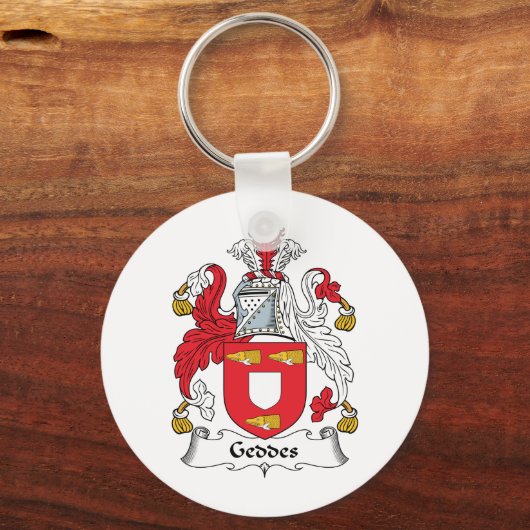 Geddes Family Crest Sleutelhanger (Voorkant)
