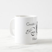 Geddo Knows. Khalas. Koffiemok (Voorkant links)