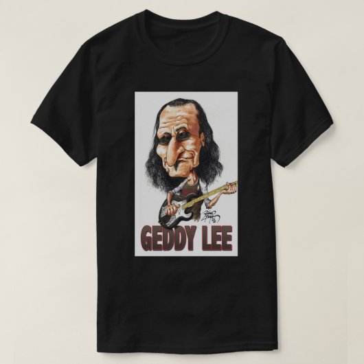 Geddy Lee Premium T-Shirt (Design voorkant)