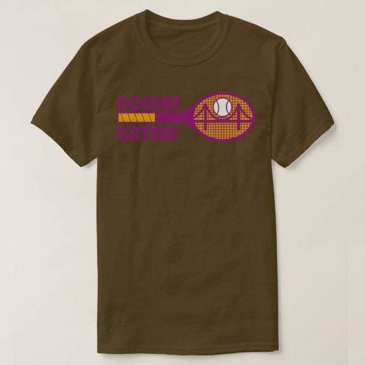 Gedeactiveerde San Francisco Golden Gaters Team Te T-shirt (Design voorkant)