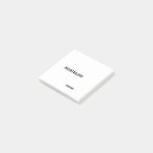 Gedecentraliseerde denkstijl esthetiek post-it® notes (Schuin)