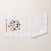 Gedecentraliseerde Herfst van de Faith Family Deco Handdoek (Handdoek)