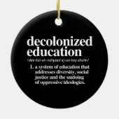 Gedecoloniseerd onderwijs Definitie Keramisch Ornament (Achterkant)