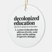 Gedecoloniseerd onderwijs Definitie Keramisch Ornament (Links)