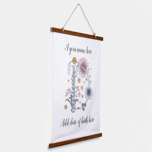  gedecoreerd D Hangend Wandkleed (Gebogen)