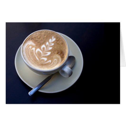 Gedecormeerd Cappucino (Voorkant Horizontaal)