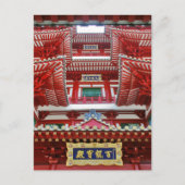 Gedecormeerd huis in Chinatown Briefkaart (Voorkant)