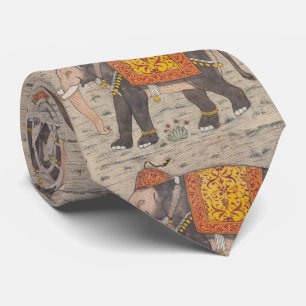  gedecormeerd olifant schilderen (17e eeuw) stropdas