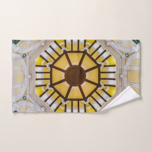 Gedecormeerd plafond op het station van Tokio Bad Handdoek (Handdoek)