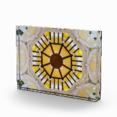 Gedecormeerd plafond op het station van Tokio Fotoblokken (Rechts)