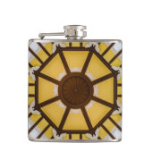 Gedecormeerd plafond op het station van Tokio Heupfles (Voorkant)