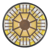 Gedecormeerd plafond op het station van Tokio Hockey Puck (Voorkant)