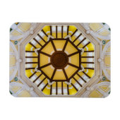 Gedecormeerd plafond op het station van Tokio Magneet (Horizontaal)