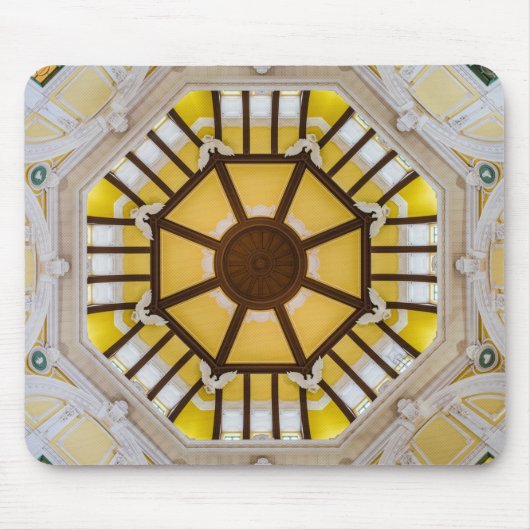 Gedecormeerd plafond op het station van Tokio Muismat (Voorkant)