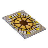 Gedecormeerd plafond op het station van Tokio Notitieboek (Rechterzijde)