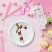 Gedecormeerd snoeprietszoet papieren bordje (Feest)