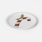 Gedecormeerd snoeprietszoet papieren bordje (Gekanteld)