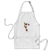 Gedecormeerd snoeprietszoet standaard schort (Voorkant)