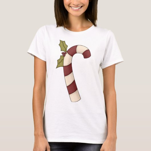 Gedecormeerd snoeprietszoet t-shirt (Voorkant)