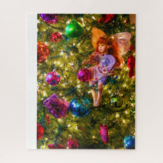 Gedecormeerde kerstpuzzel, 16 x 20 inch, 520 stuks legpuzzel