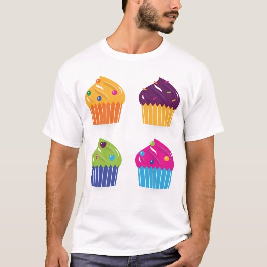 Gedecormeerde koekjes T-shirt (Voorkant)