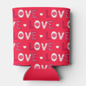 Gedecormeerde letters blikjeskoeler (Achterkant)