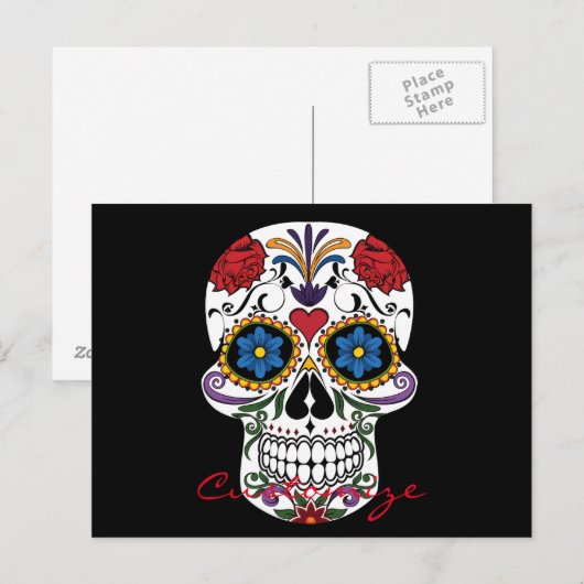 Gedecormeerde menselijke vaardigheden Art Thunder_ Briefkaart (Voorkant / Achterkant)