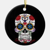 Gedecormeerde menselijke vaardigheden Art Thunder_ Keramisch Ornament (Voorkant)