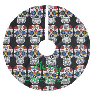 Gedecormeerde menselijke vaardigheden Art Thunder_ Kerstboom Rok