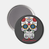 Gedecormeerde menselijke vaardigheden Art Thunder_ Magneet (Voorkant / Achterkant)