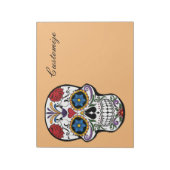 Gedecormeerde menselijke vaardigheden Art Thunder_ Notitieblok (Linkerzijde)