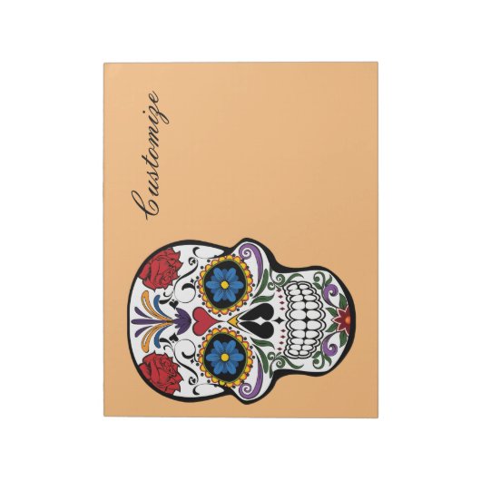 Gedecormeerde menselijke vaardigheden Art Thunder_ Notitieblok (Linkerzijde)