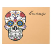 Gedecormeerde menselijke vaardigheden Art Thunder_ Notitieblok (Voorkant)