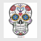 Gedecormeerde menselijke vaardigheden Art Thunder_ Sticker (Vel)