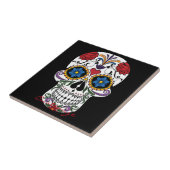 Gedecormeerde menselijke vaardigheden Art Thunder_ Tegeltje (Zijkant)