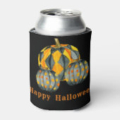 Gedecormeerde pompoenen Halloween  Blikjeskoeler (Blikje Voorkant)