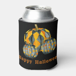 Gedecormeerde pompoenen Halloween Blikjeskoeler