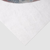 Gedecoupageerde Amerikaanse Vlag Lippen Tissuepapier (Detail)